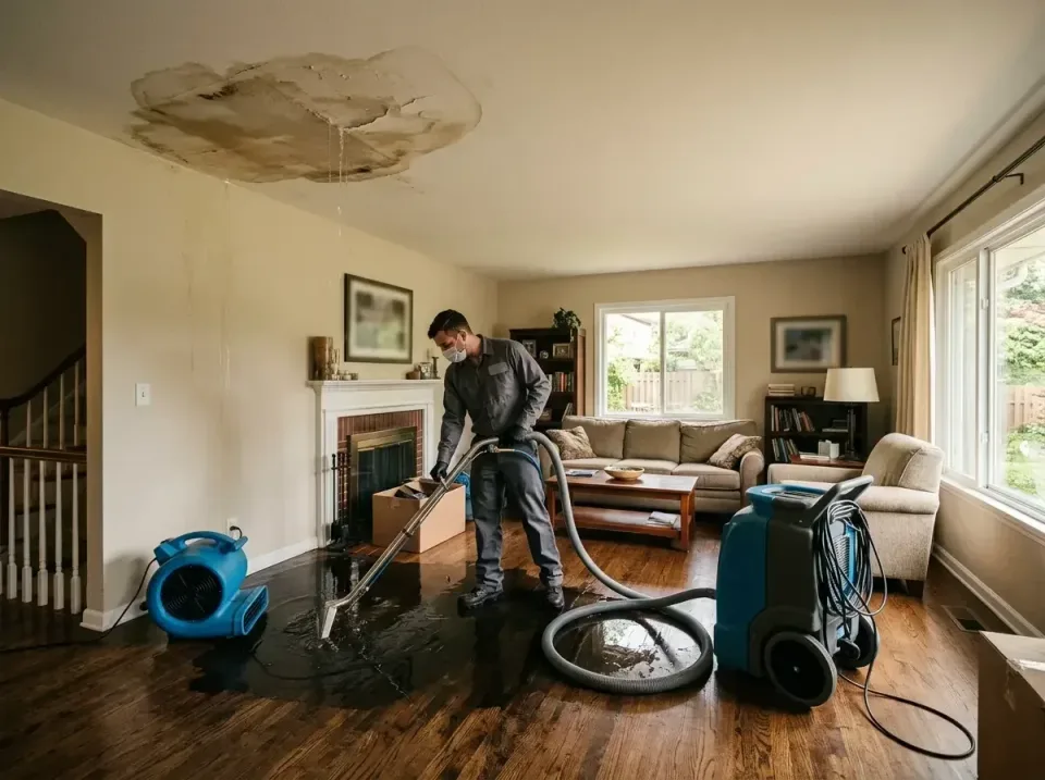 attic-pipe-burst-ceiling-drip-008 — frequently asked questions, Water Damage Restoration & Carpet Care in Iuka, MS